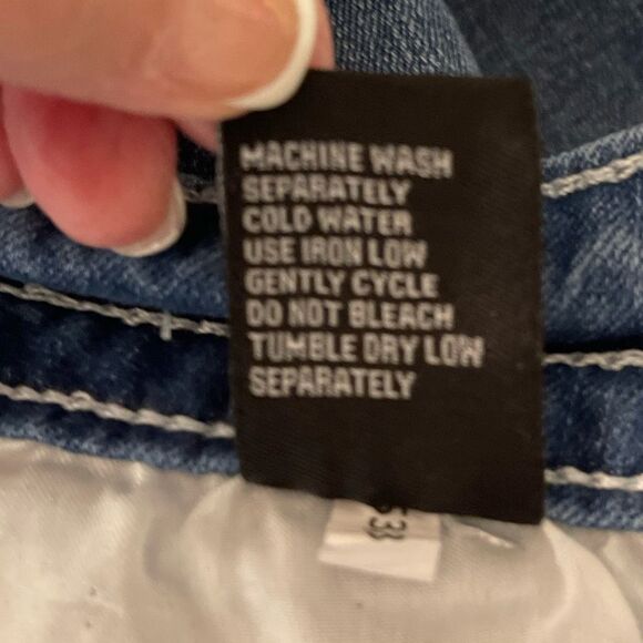 SKY Ladie’s Classic Pocket Bling Bootcut Jeans - Picture 12 of 12